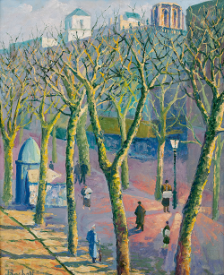 Barcelona_amanecer_en las_ramblas_61x50cm